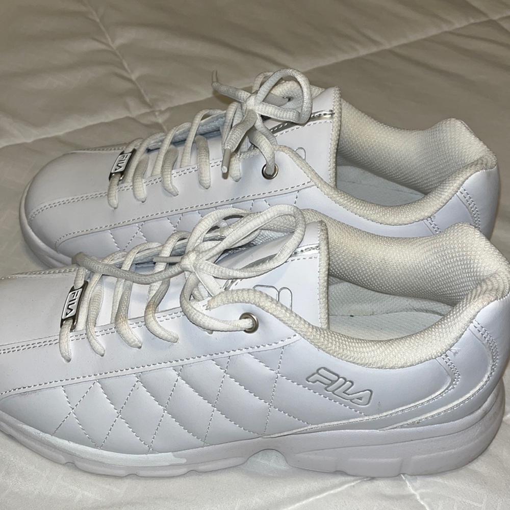 Fila sneakers. US size 9.5 UK size 7 EUR size 41. Once tried on but never worn